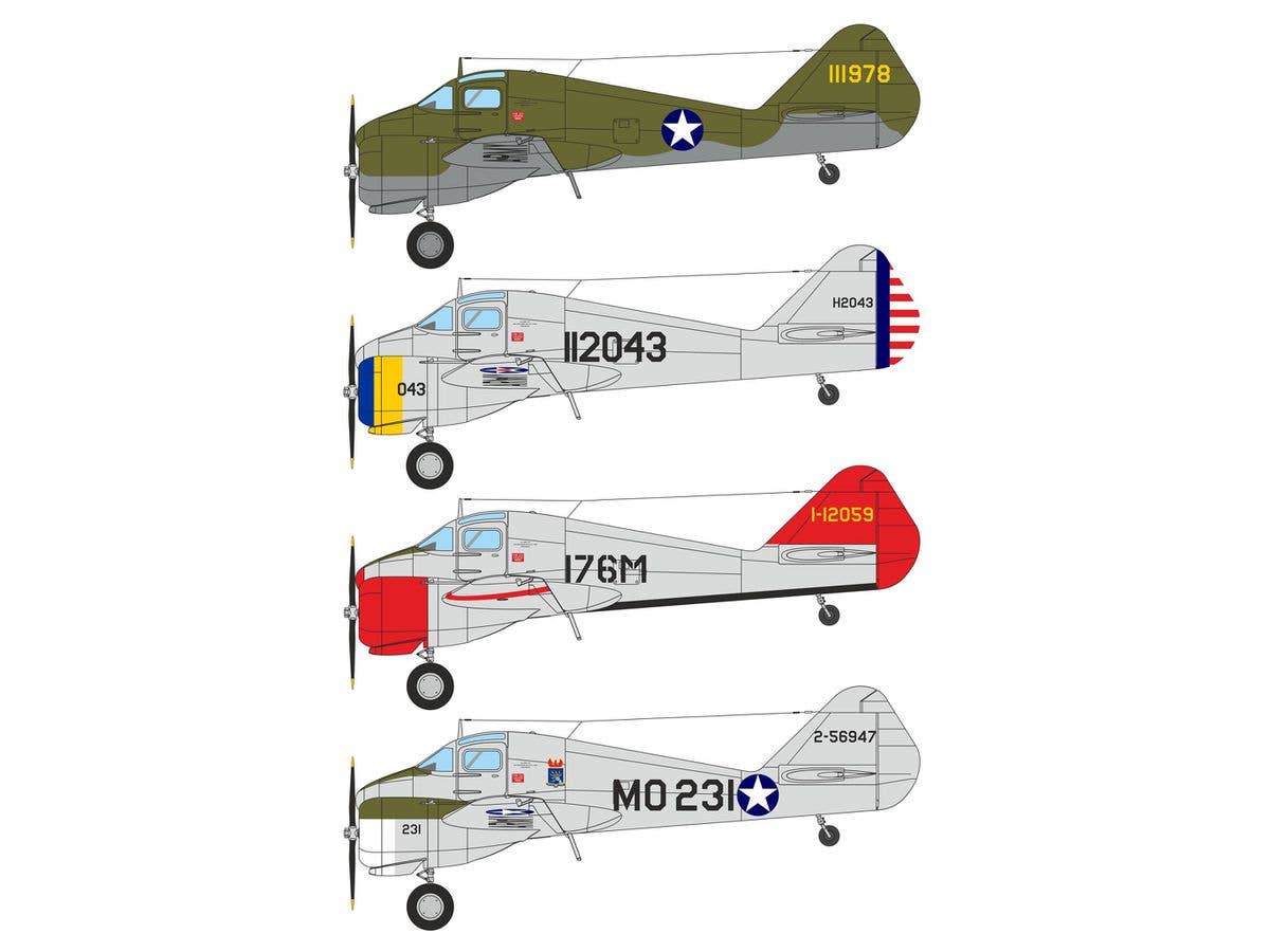 Dora Wings 1/48 Scale Curtiss-Wright AT-9 Jeep | 4820237050762