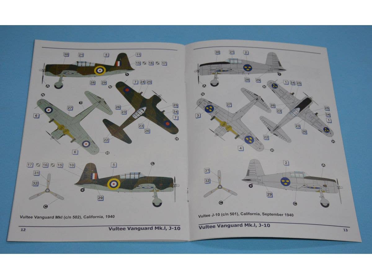 Dora Wings 1/48 Vultee Vanguard Mk.I/J10 | 4820237050830