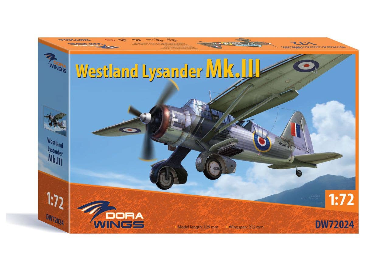 Dora Wings 1/72 Westland Lysander Mk.III | 4820237050205