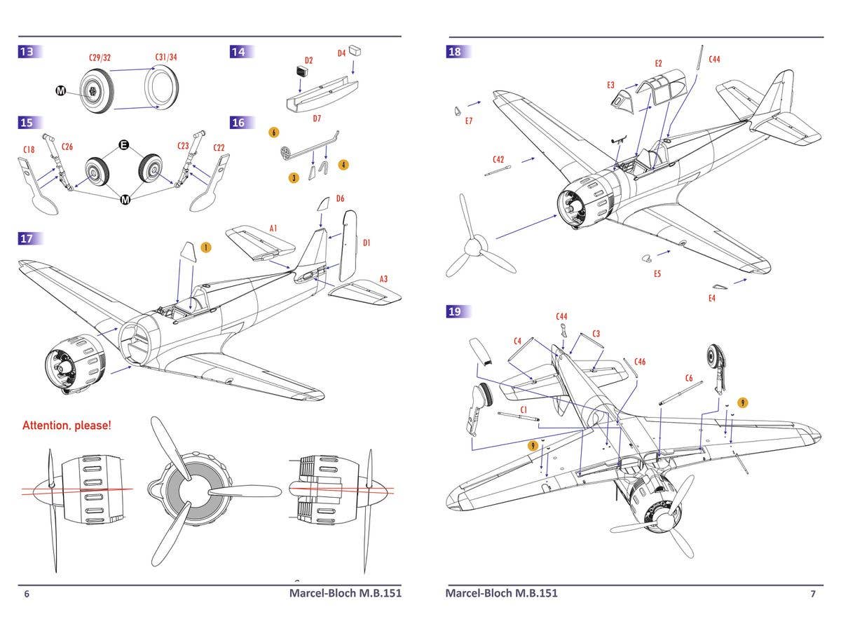 Dora Wings 1/72 Bloch MB.l 51C. 1 | 4820237050687