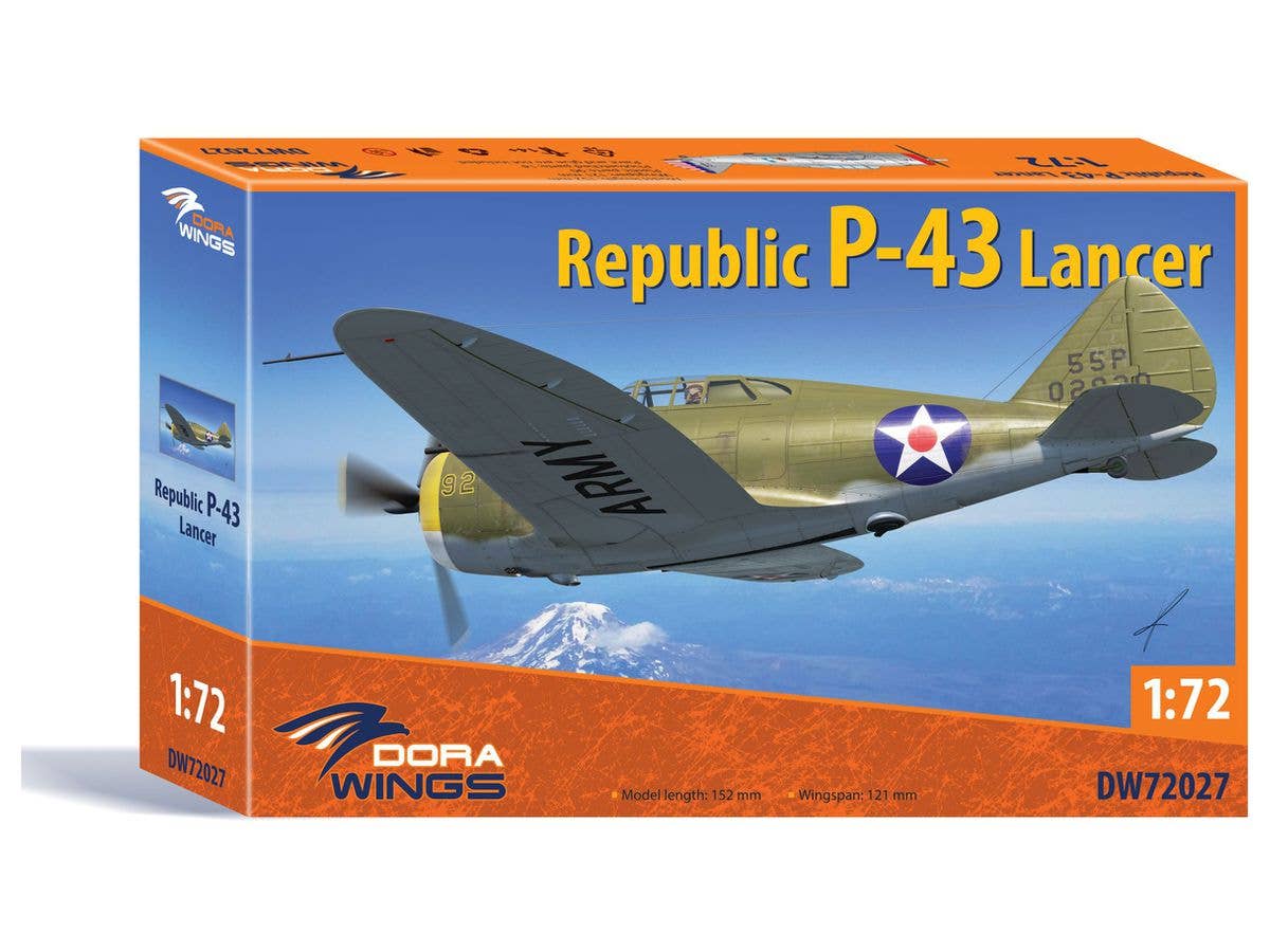 Dora Wings 1/72 Republic P-43 Lancer | 4820237050694