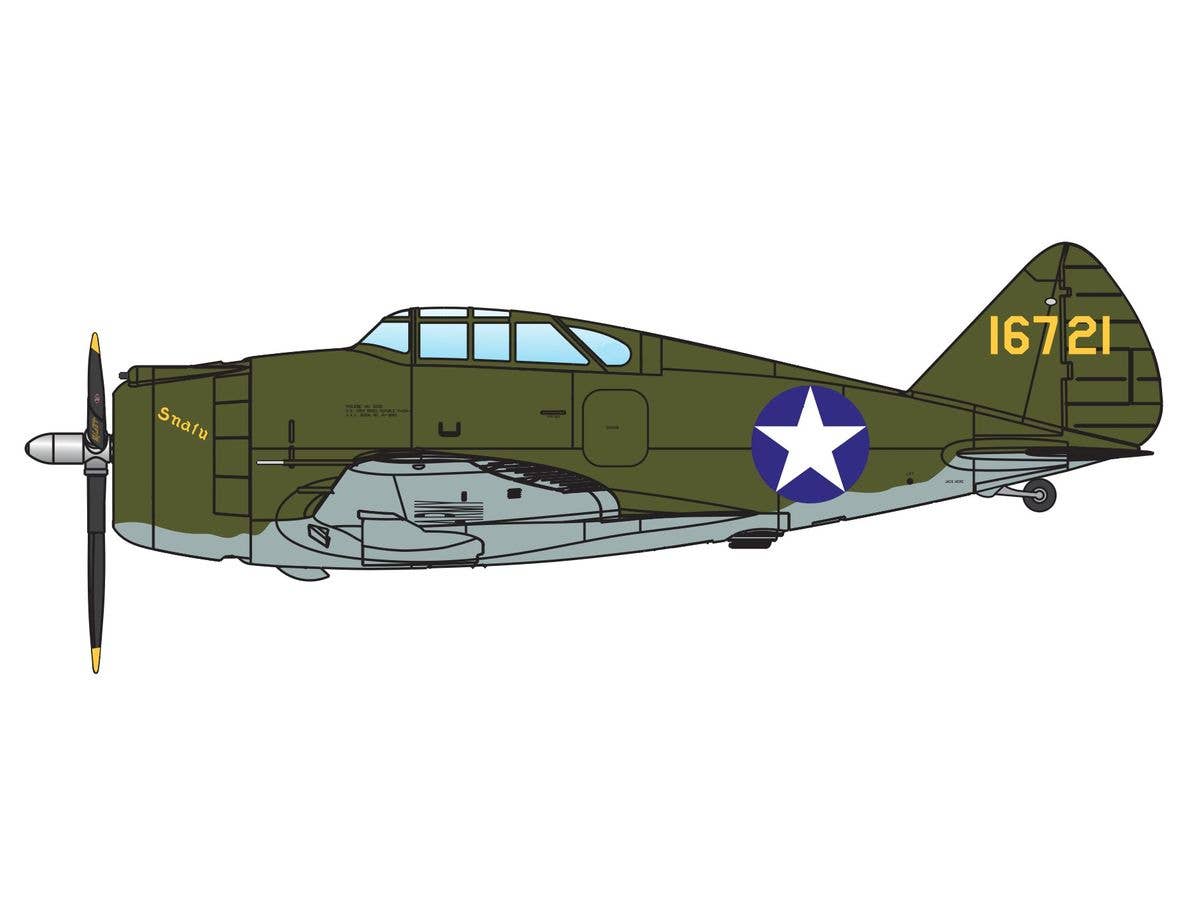 Dora Wings 1/72 Republic P-43 Lancer | 4820237050694
