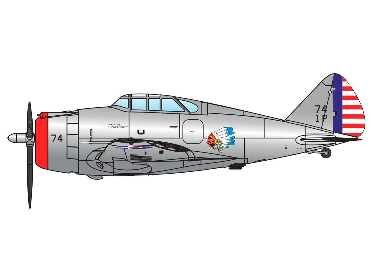 Dora Wings 1/72 Republic P-43 Lancer | 4820237050694