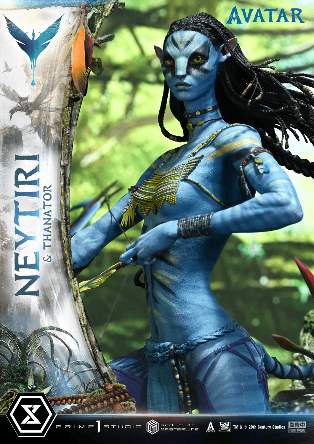 Real Elite Masterline Avatar (Film) Neytiri &amp; Thanator Avatar Legacy Collection Deluxe Version    | 4582647123299