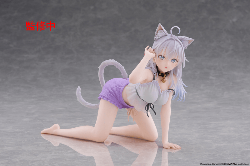 TAITO Alya Sometimes Hides Her Feelings in Russian Desktop Cute Figure - Alya (Cat Ear Roomwear Ver.) | 840342403929