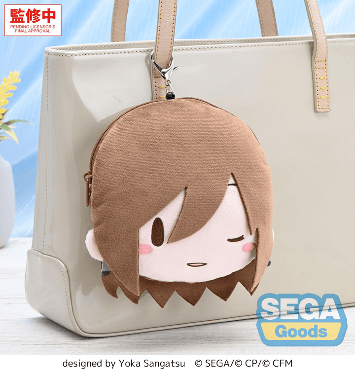 fuwa petit "HATSUNE MIKU: COLORFUL STAGE!" Face Pouch with Reel "Street SEKAI MEIKO" | 4582733459844
