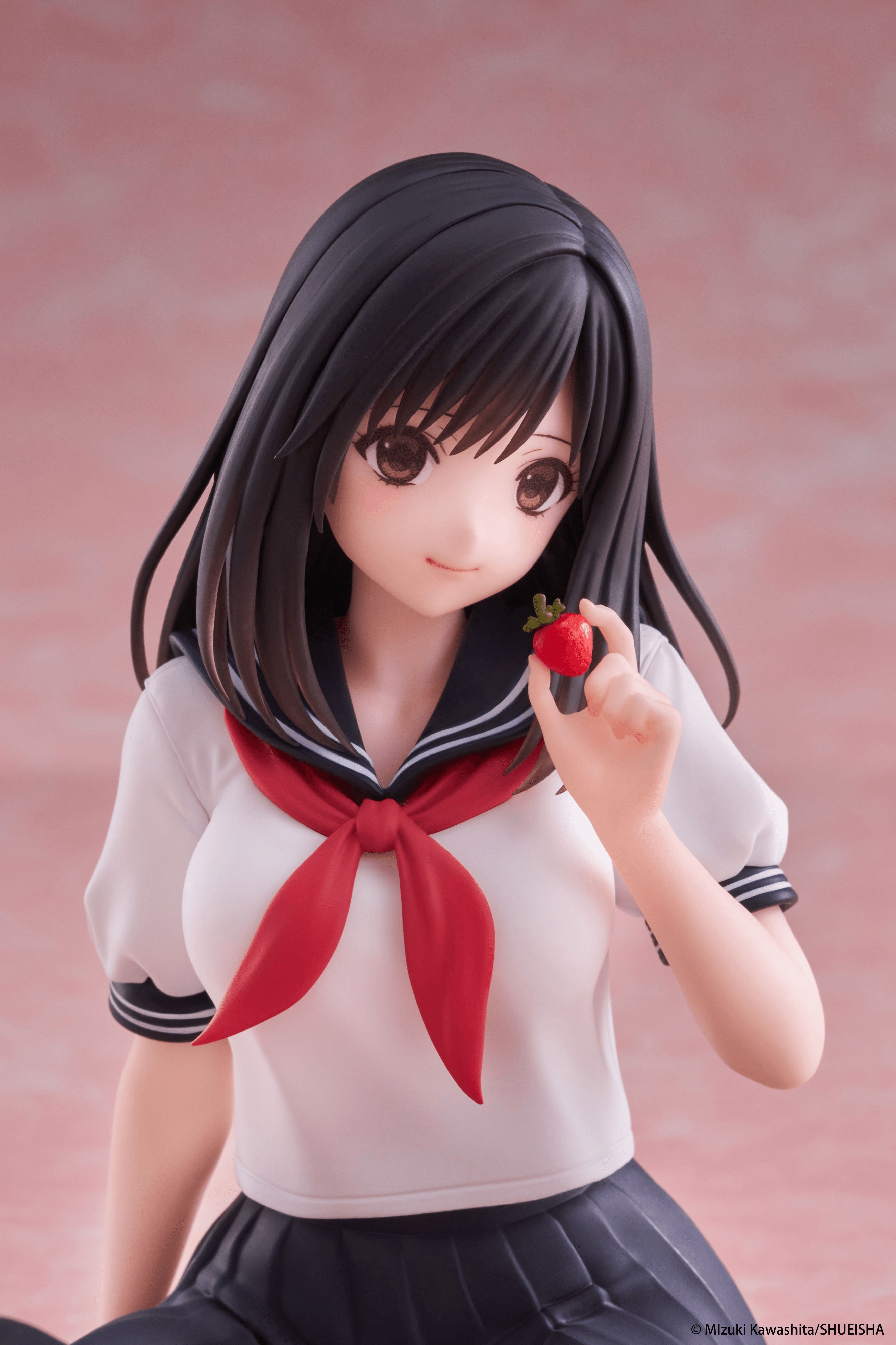 Strawberry 100% Desktop Cute Figure - Aya Tojo (School uniform Ver.) | 840342405350