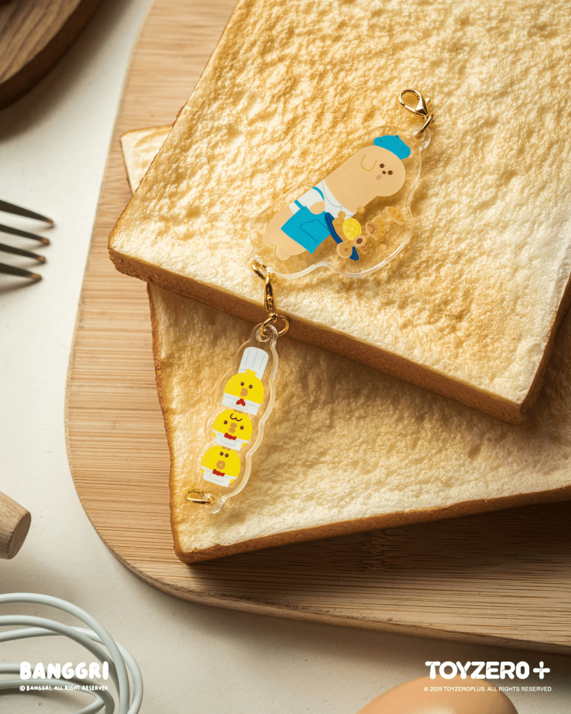 BANGGRI Bakery Series - Acrylic Keychain Set (D) | 6978531760684
