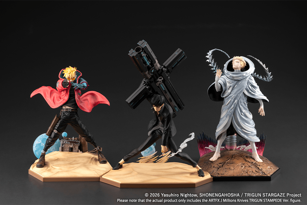 ARTFX J Millions Knives TRIGUN STAMPEDE Ver. | 4934054079032