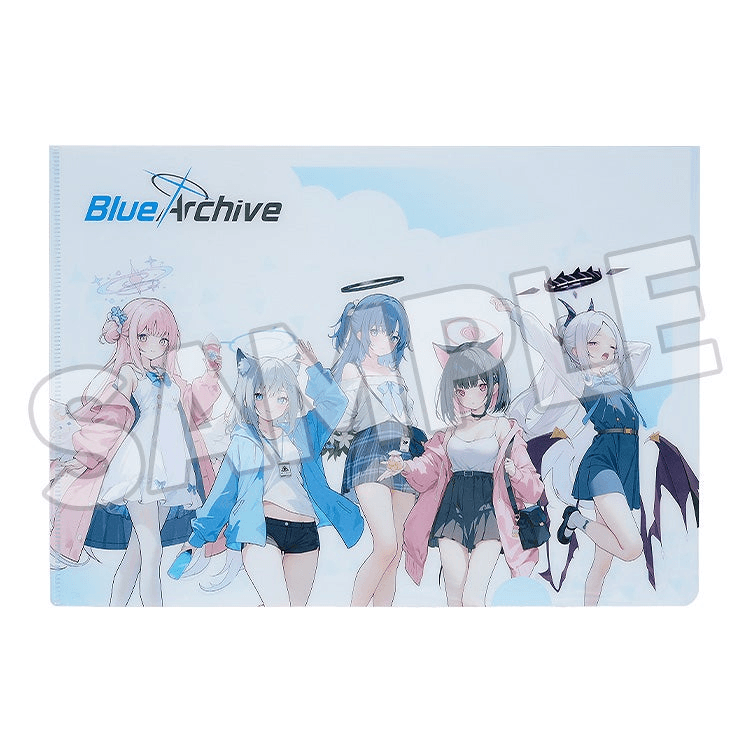 Blue Archive Holiday Saunter Series A4 Folder | 4571697184558