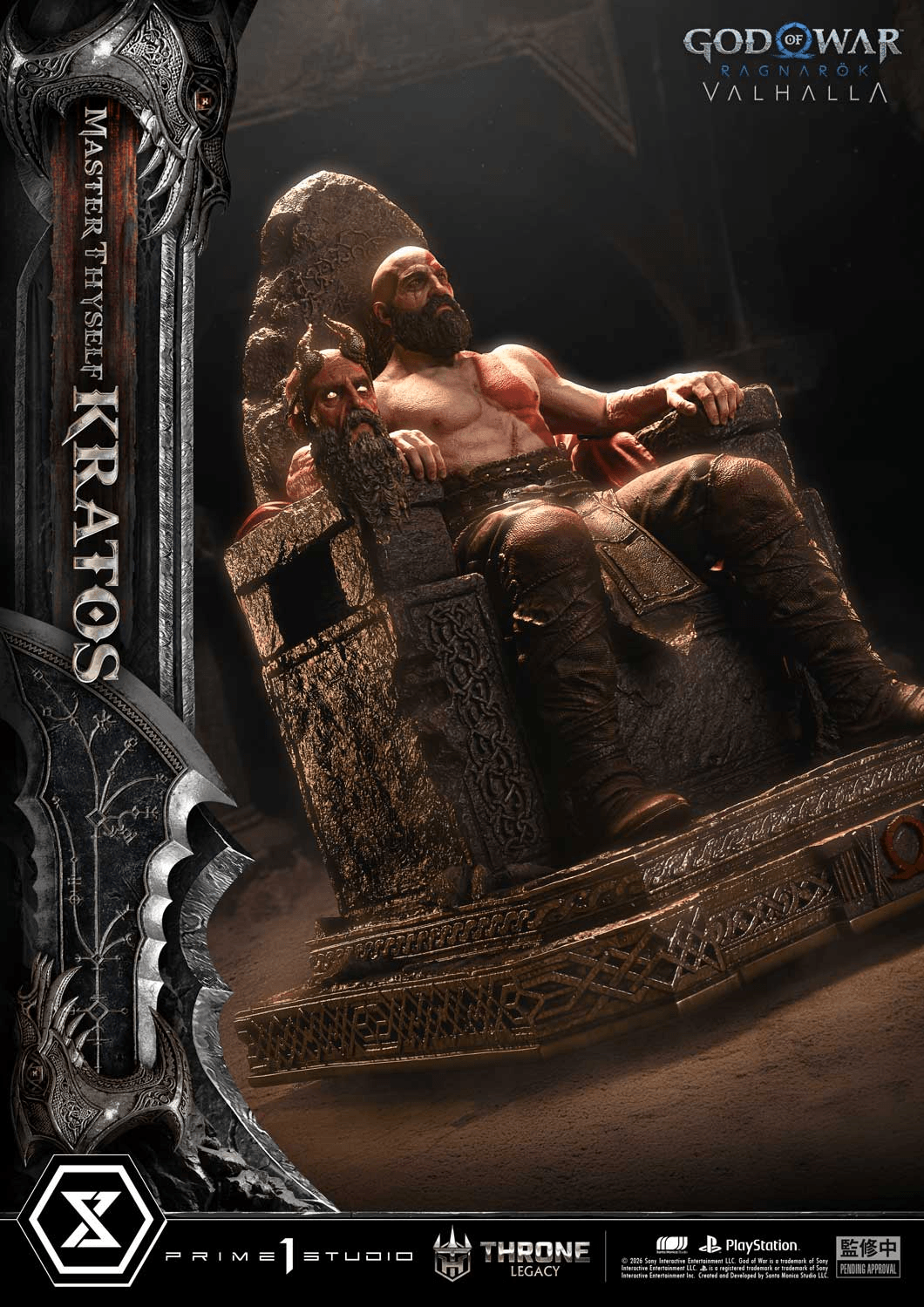 Throne Legacy God of War: Ragnarok Master Thyself Kratos | 4582647123381