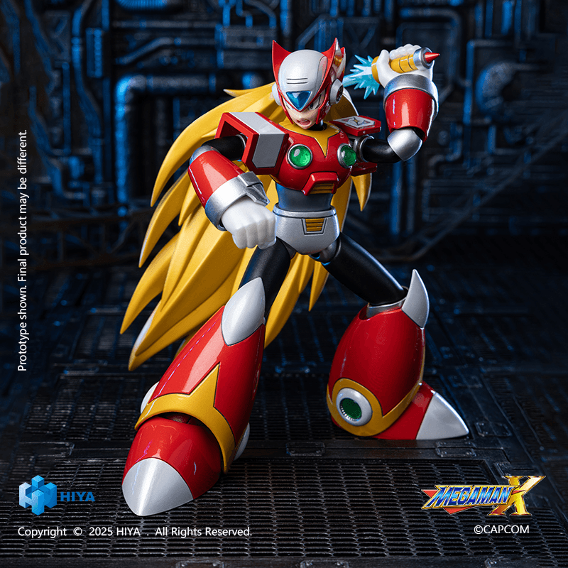 HIYA Exquisite Basic Series None Scale 5.7 Inch Mega Man X series Zero Action Figure | 6957534205255