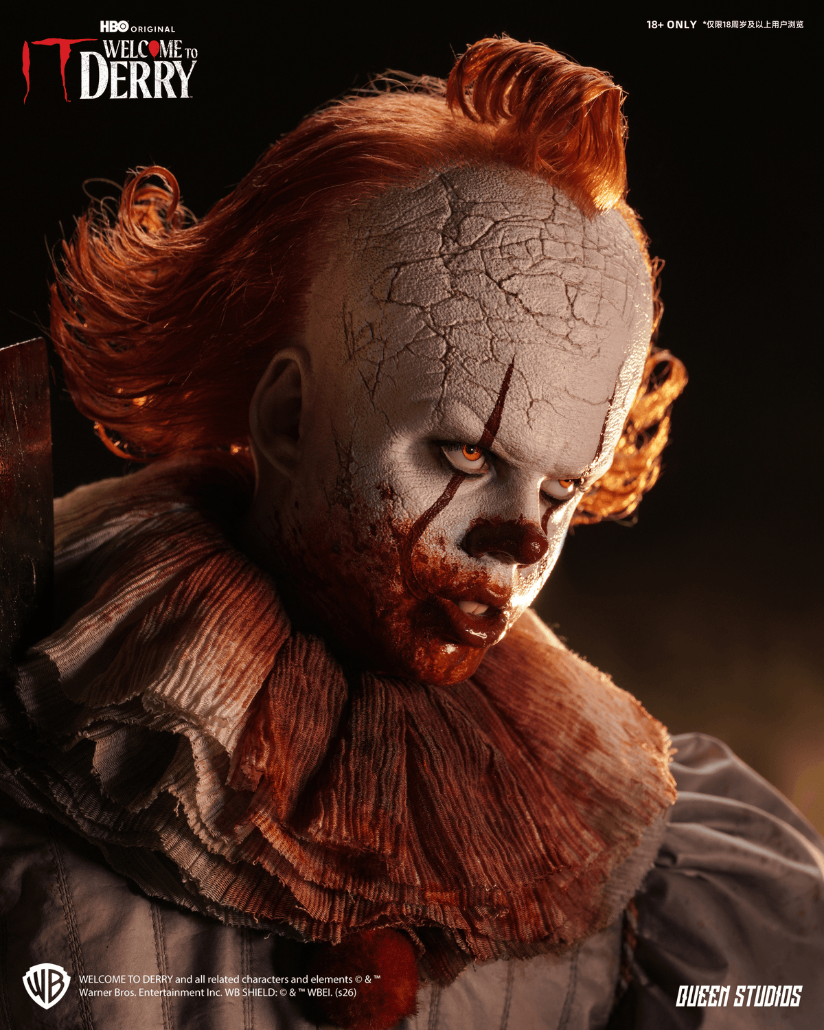 Queen Studios - IT: Welcome to Derry Season 1 - Pennywise 1/3 Scale Statue