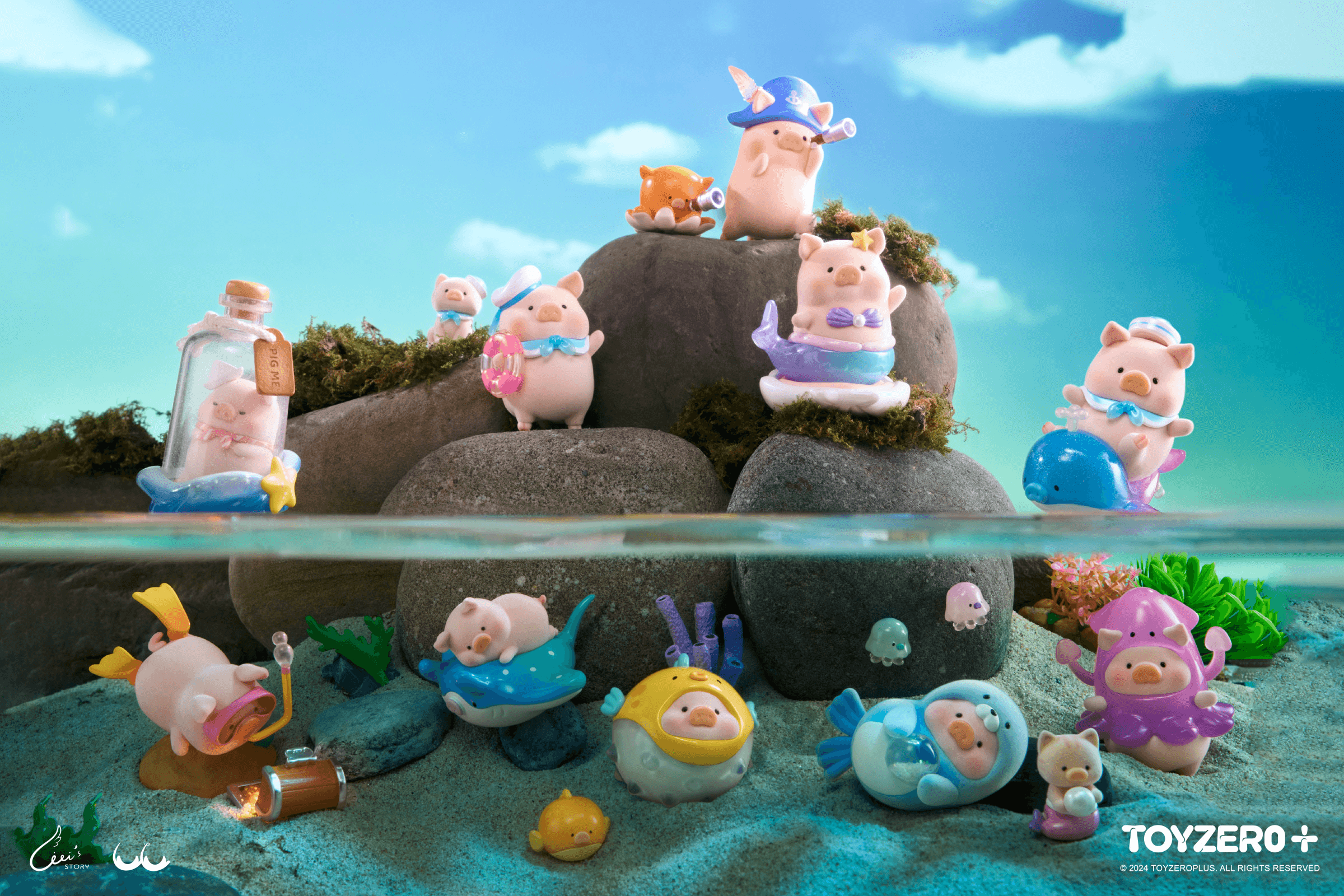 LuLu the Piggy - The Ocean Series (Blind Box) (Box of 8)