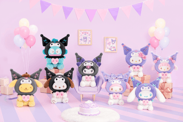 Sanrio characters Kuromi Party Series Plush Pendant Blind Box (Box of 8)