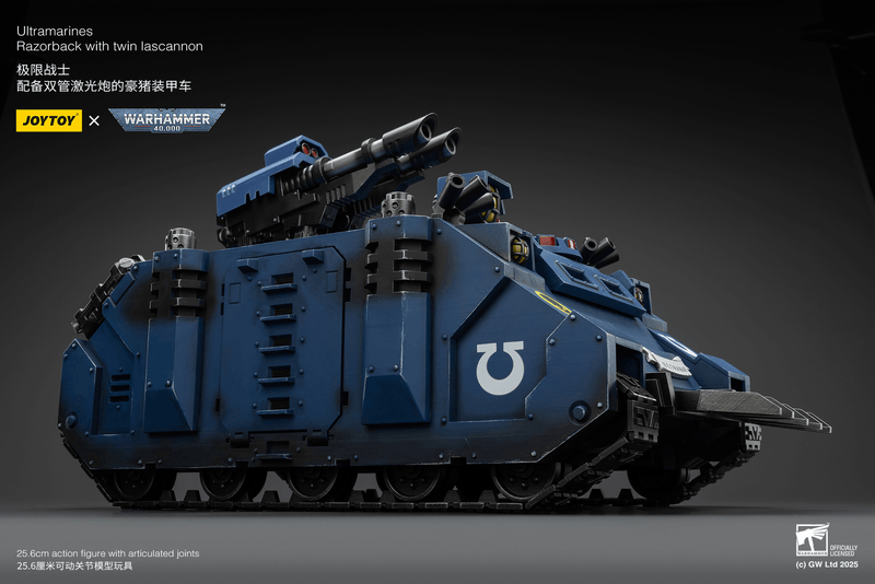 JOYTOY Ultramarines Razorback with twin lascannon