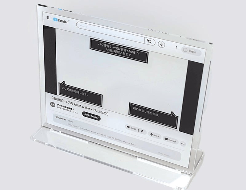 Buzz!? Trading video streaming acrylic stands | 4582362389673