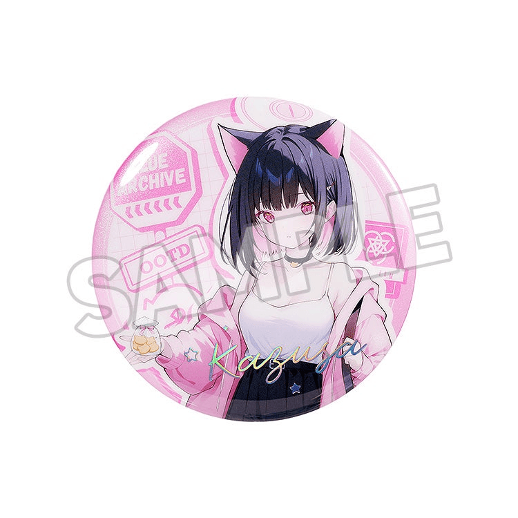 Blue Archive Holiday Saunter Series 75mm Badge (KAZUSA) | 4571697184664