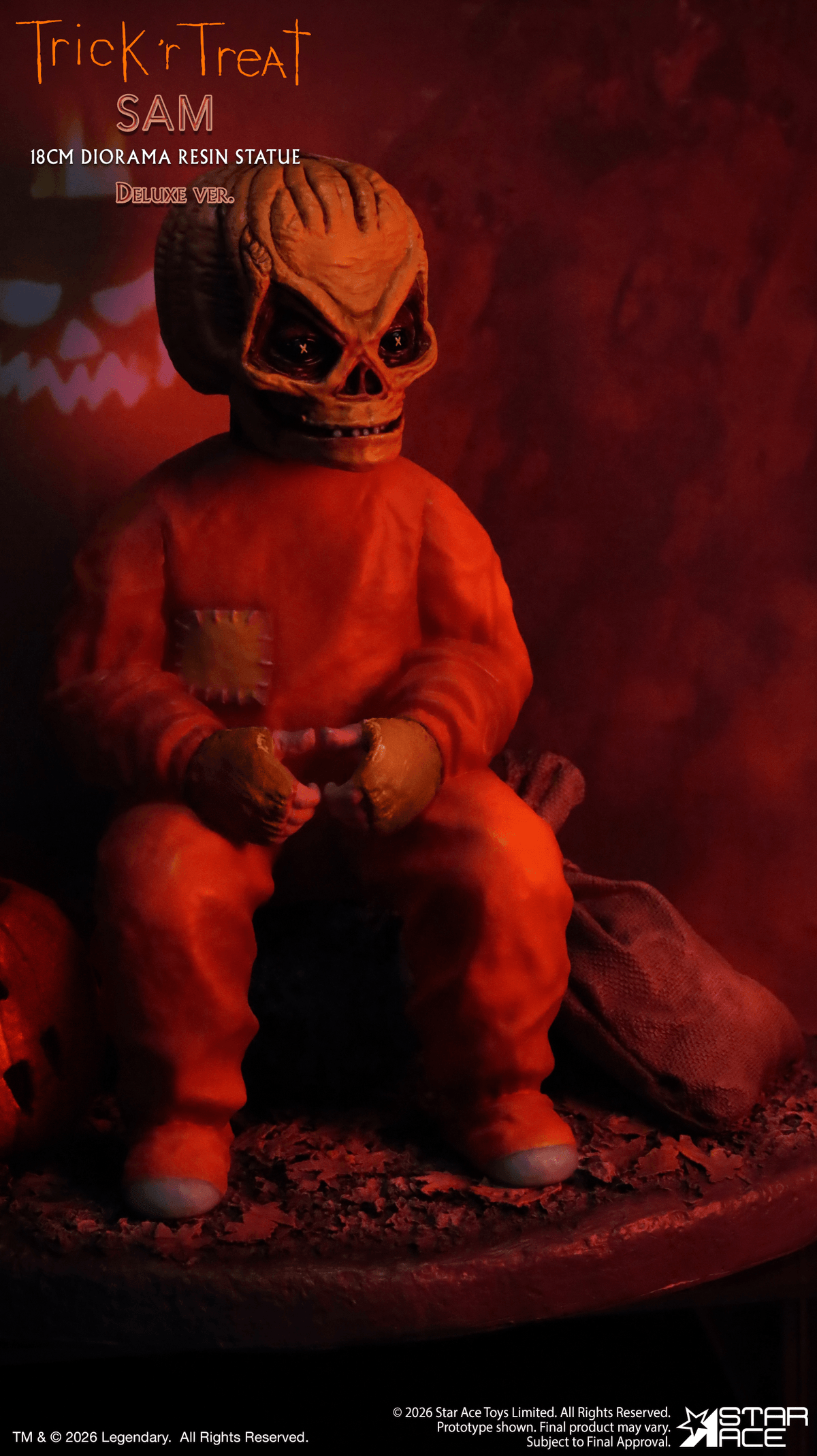 18cm Trick'r Treat Sam diorama resin statue DX