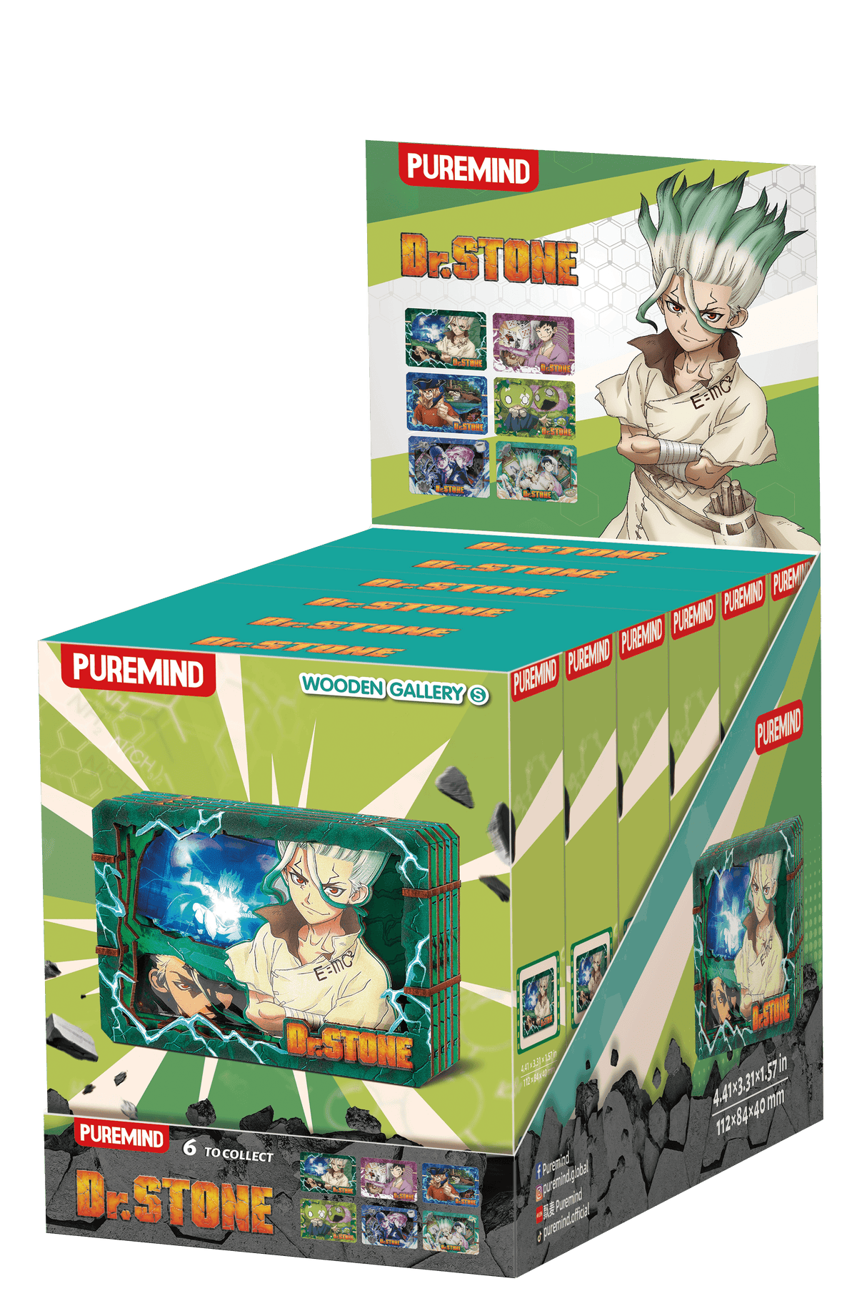Dr.STONE - Chapters of Civilization - S (6 units/set) (Box of 6)
