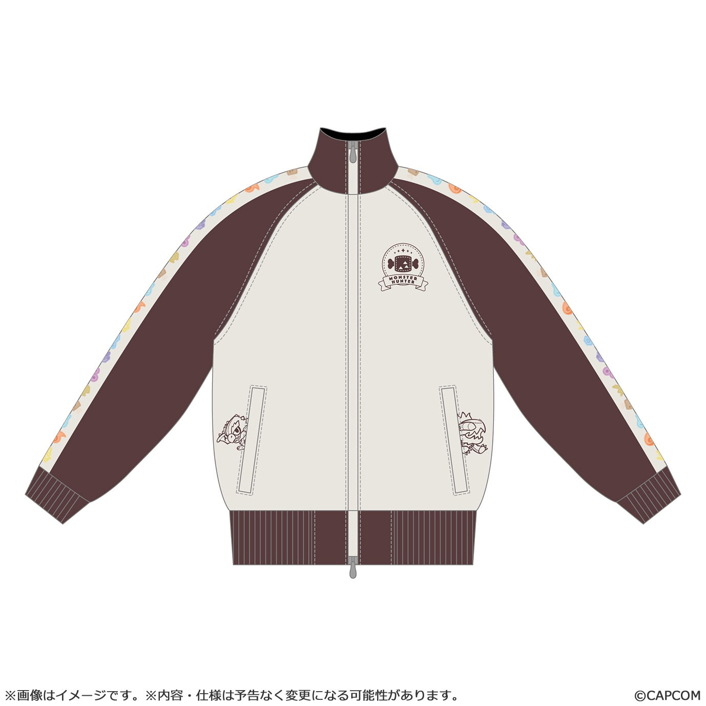 MONSTER HUNTER CHIBI STYLE Track Jacket | 4976219139991