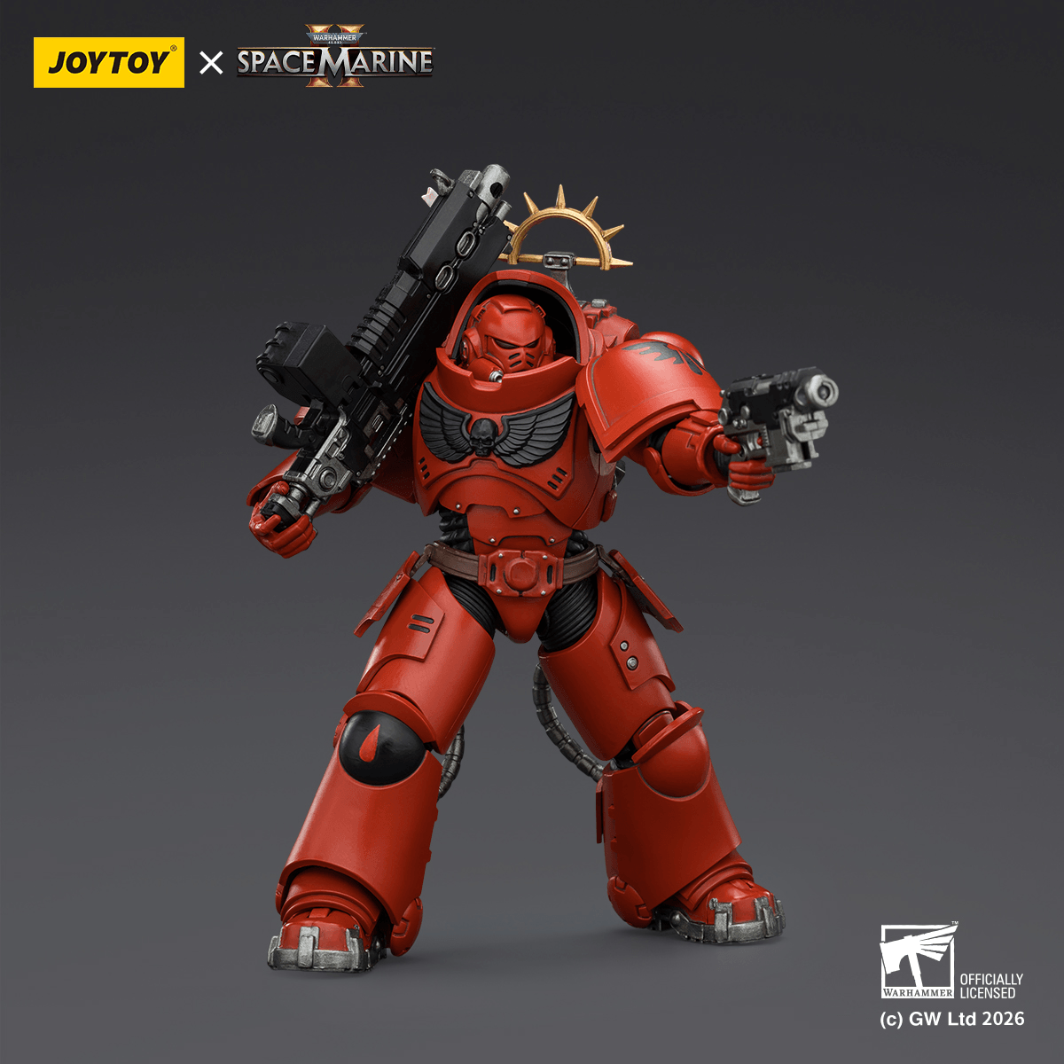 Game Edition Blood Angels Heavy Intercessor with Heavy Bolt Rifle and Bolt Pistol | 6927054403660