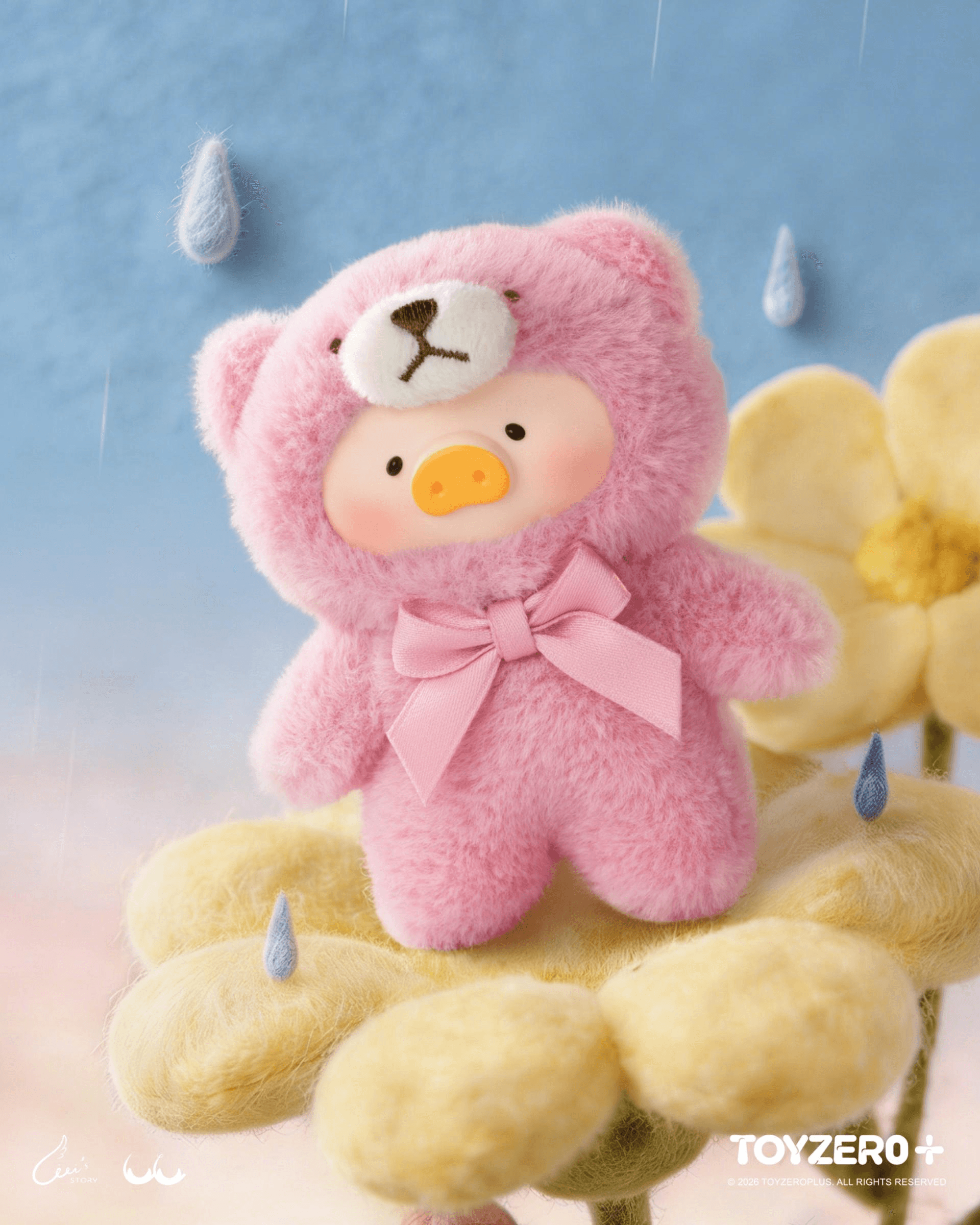 LuLu the Piggy - Teddy Mini's Whispers of Nature Series Plush Phone Charm Blindbox (Box of 12)(6978531762312)