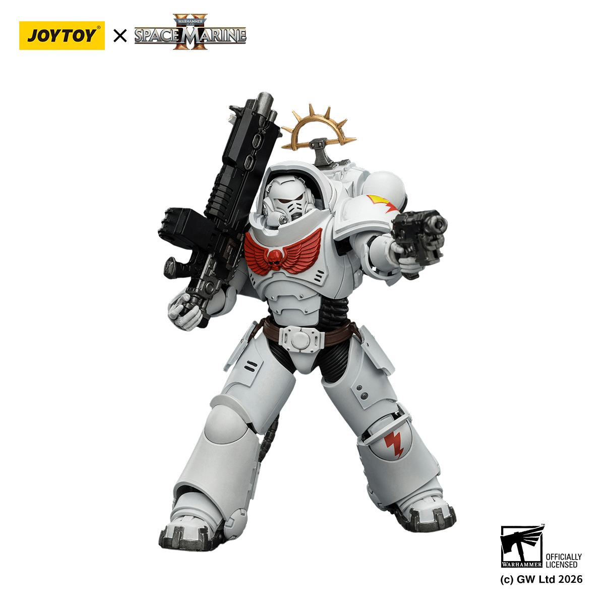 Game Edition White Scars Heavy Intercessor with Heavy Bolt Rifle and Bolt Pistol | 6927054403691