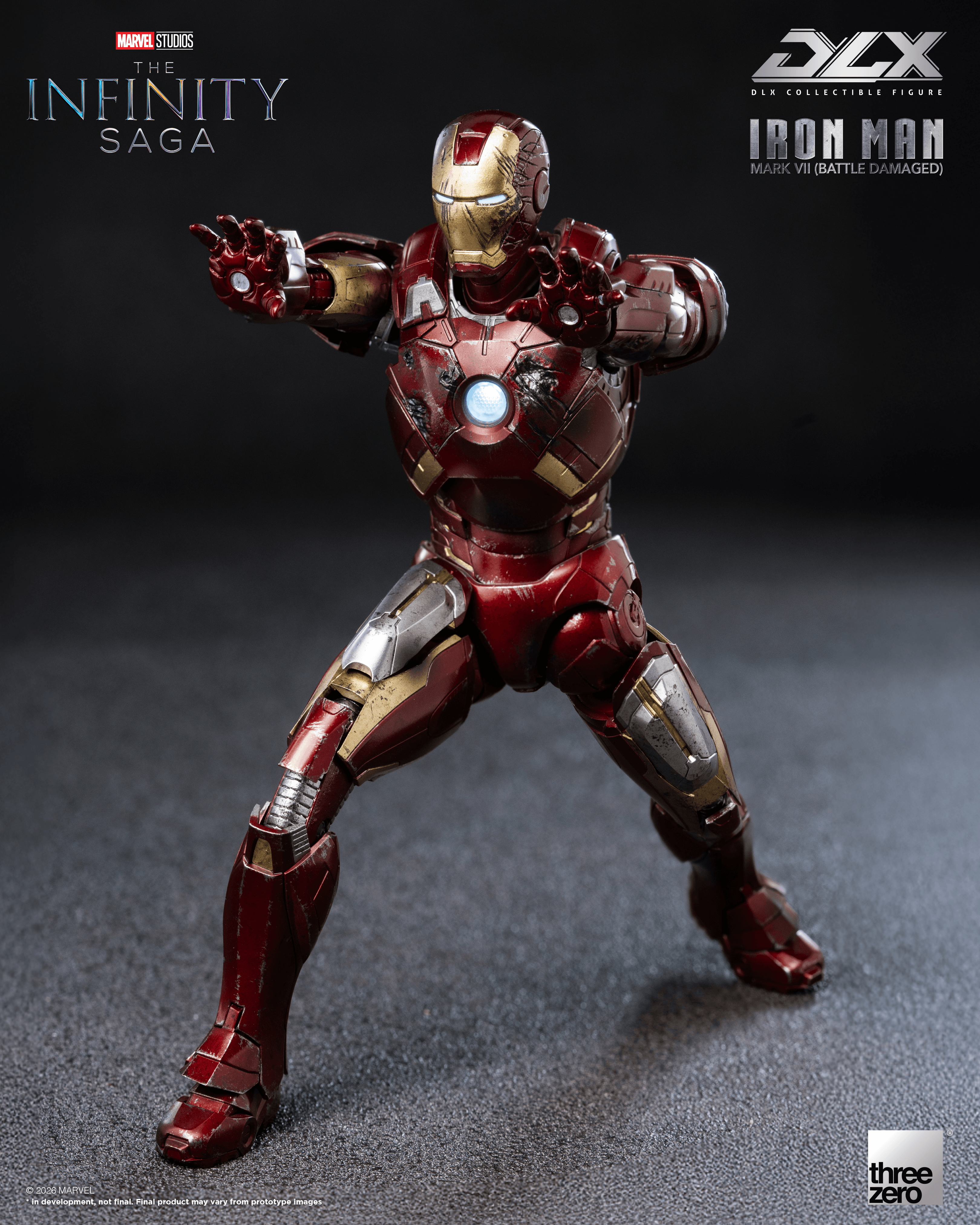 DLX Iron Man Mark 7 (Battle Damaged) | 4895250821385