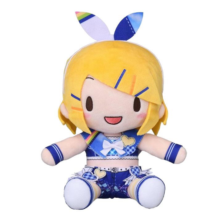 SEGA Fuwapetit "HATSUNE MIKU: COLORFUL STAGE" Plush "Kagamine Rin -Time to RE:START-" (M) | 4580779527992