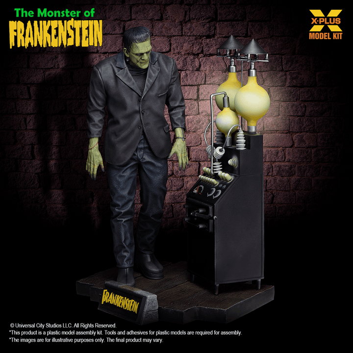 1/8 Scale The Monster of Frankenstein Plastic Model Kit | 4532149023580