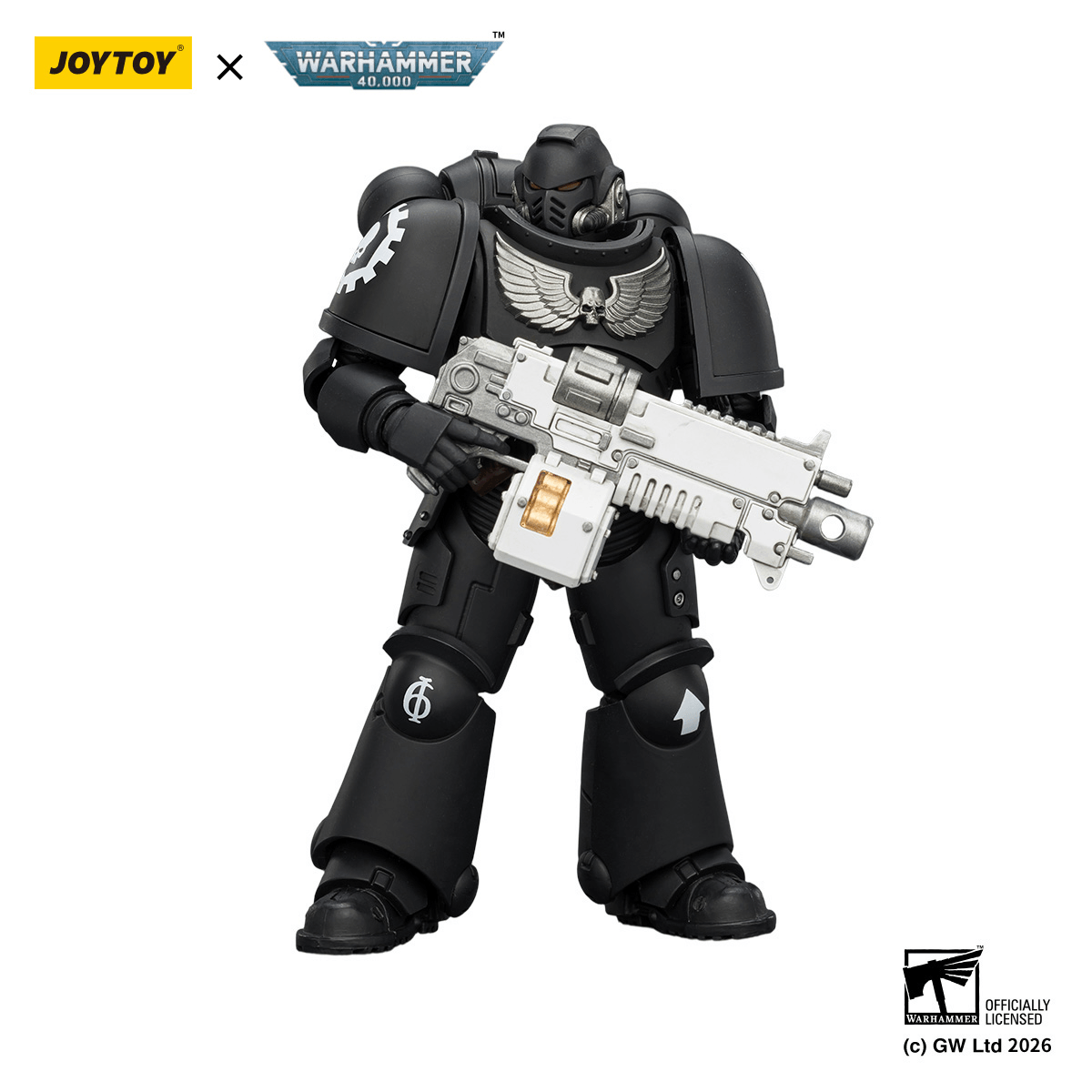 Iron Hands Intercessor with Bolt Rifle, Bolt Pistol and Chainsword | 6927054403837