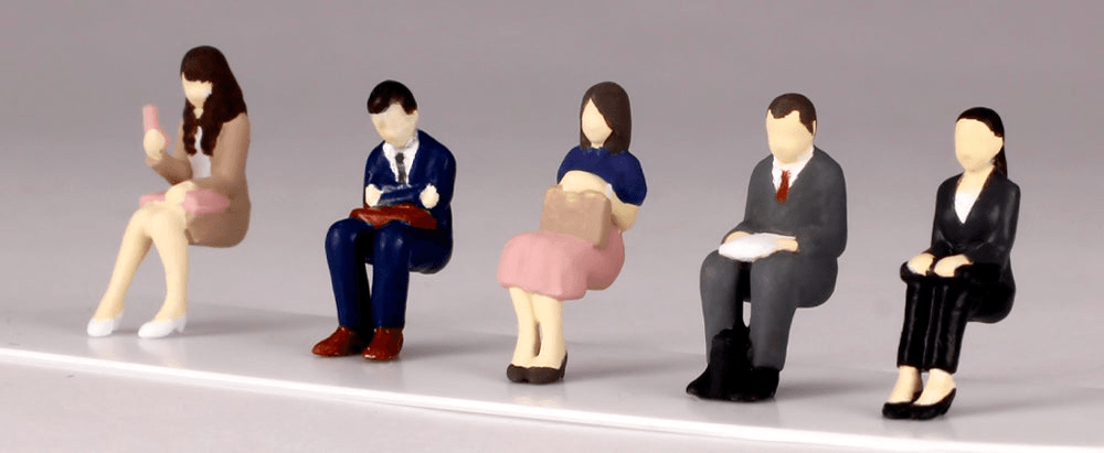 (Rerelease) 1/80 Scale super minifigure series3 That Day's Office Worker Set - Release Date: 08/2026 | 4582362383046