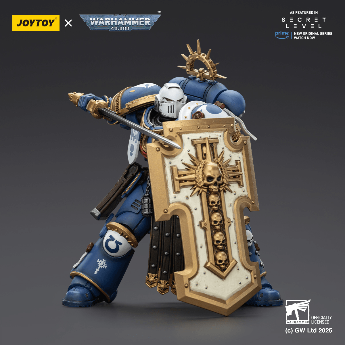 Ultramarines Torvald with Power Sword, Stormshield and Bolt Pistol | 6927054402809
