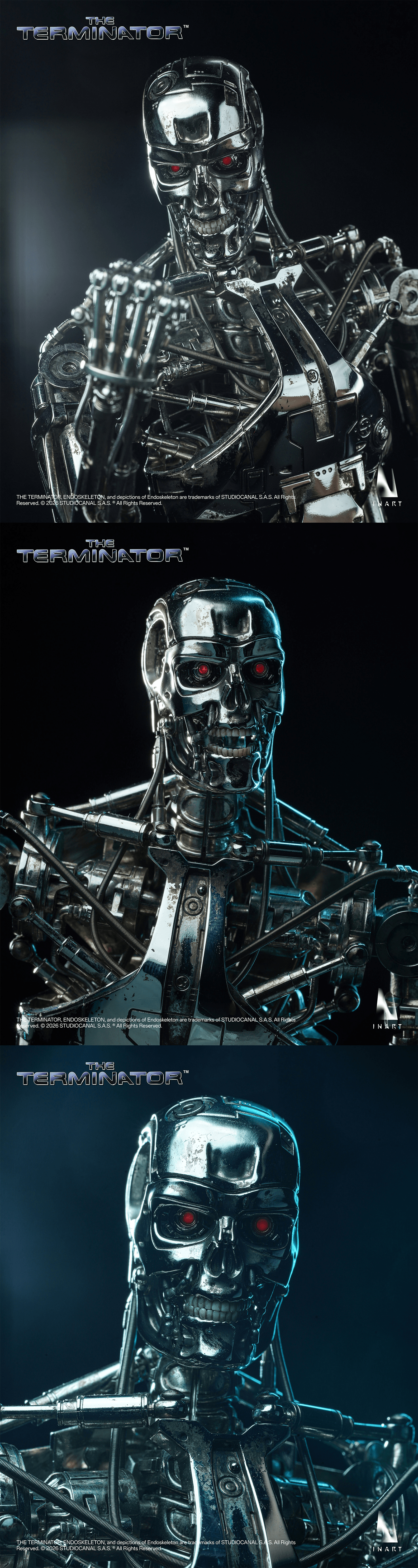 INART – The Terminator - T-800 Endoskeleton 1/6 Collectible Figure