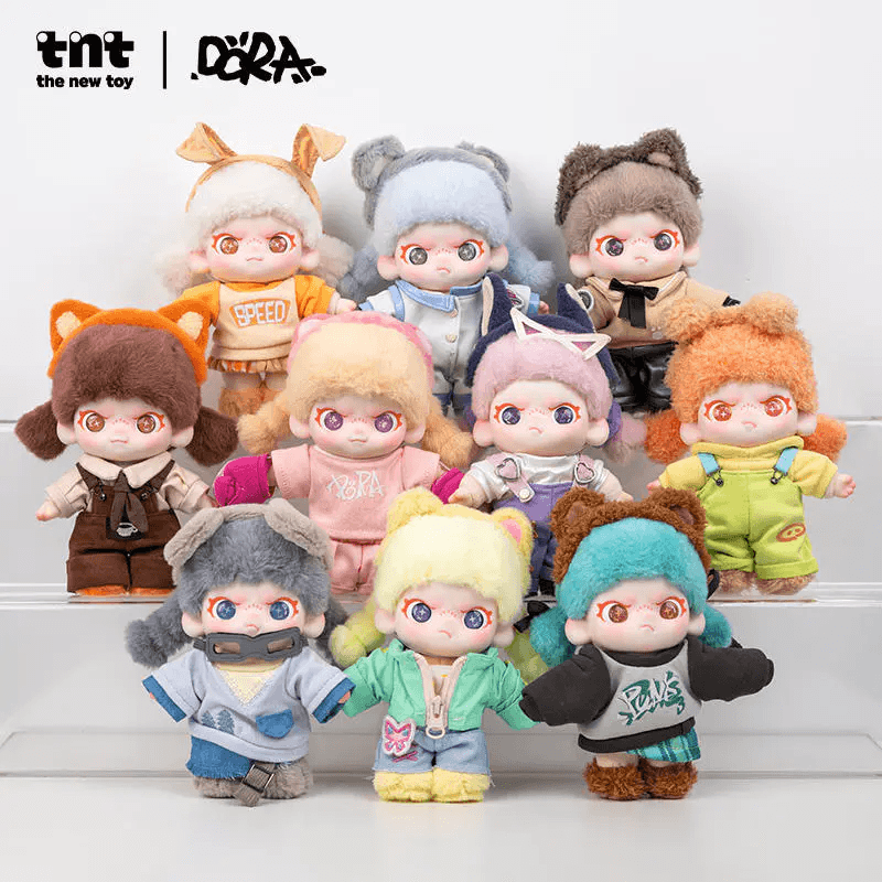DORA Be yourself series Plush Pendant (Box of 9)