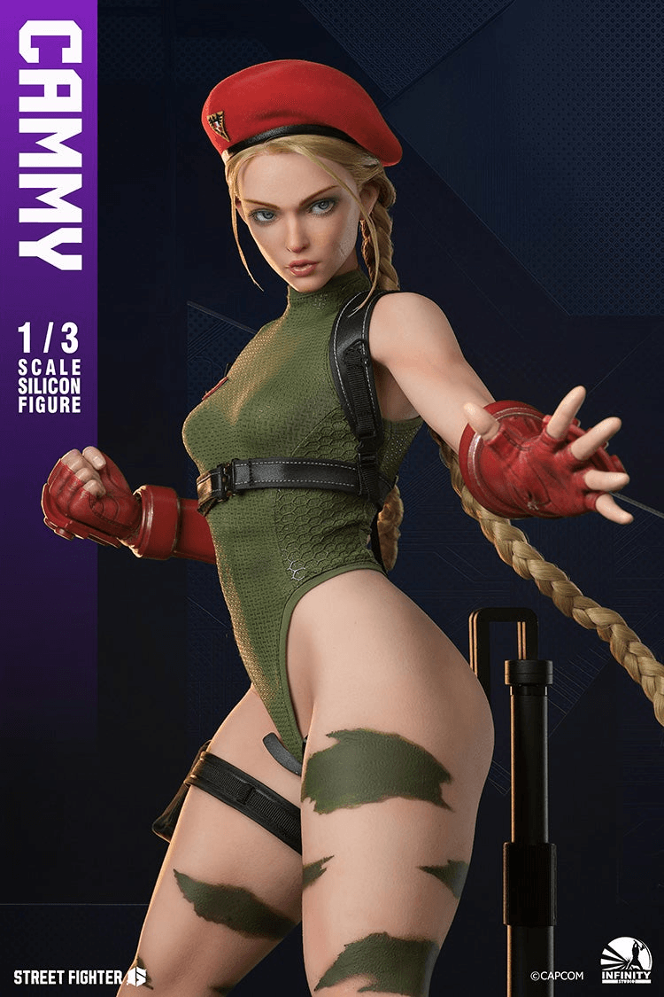 Infinity Studio Street Fighter 6 Cammy 1/3 Scale Silicone Action Figure