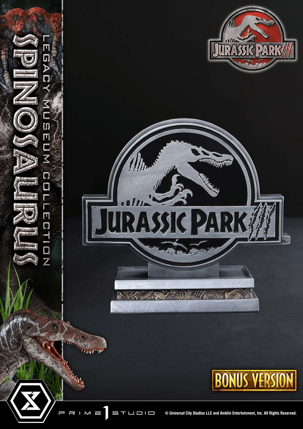 Legacy Museum Collection Jurassic Park III (Film) Spinosaurus 1/6 scale Bonus Version