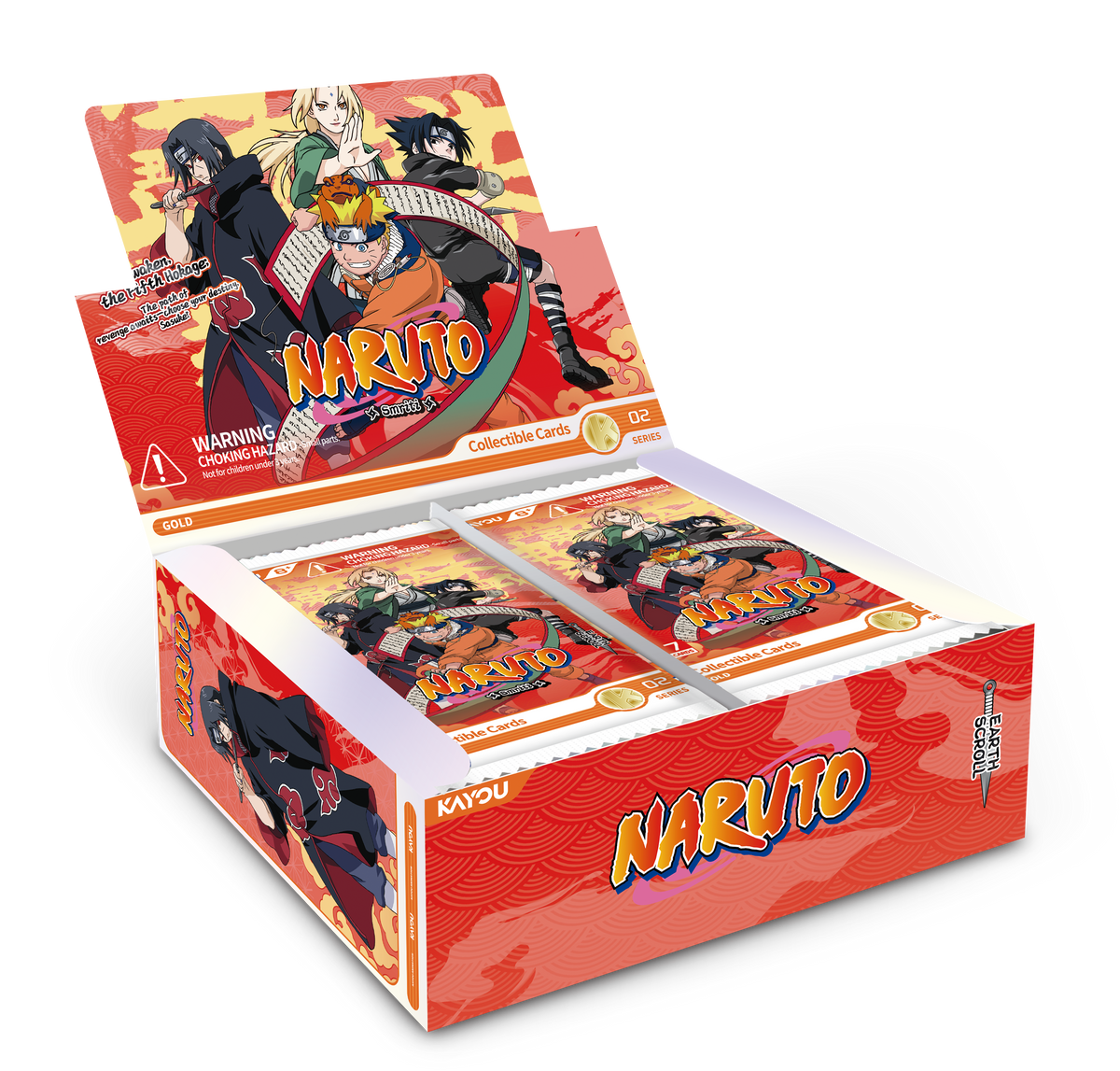 NARUTO SMRITI COLLECTIBLE CARDS EARTH SCROLL SERIES 2 (7/20/24)