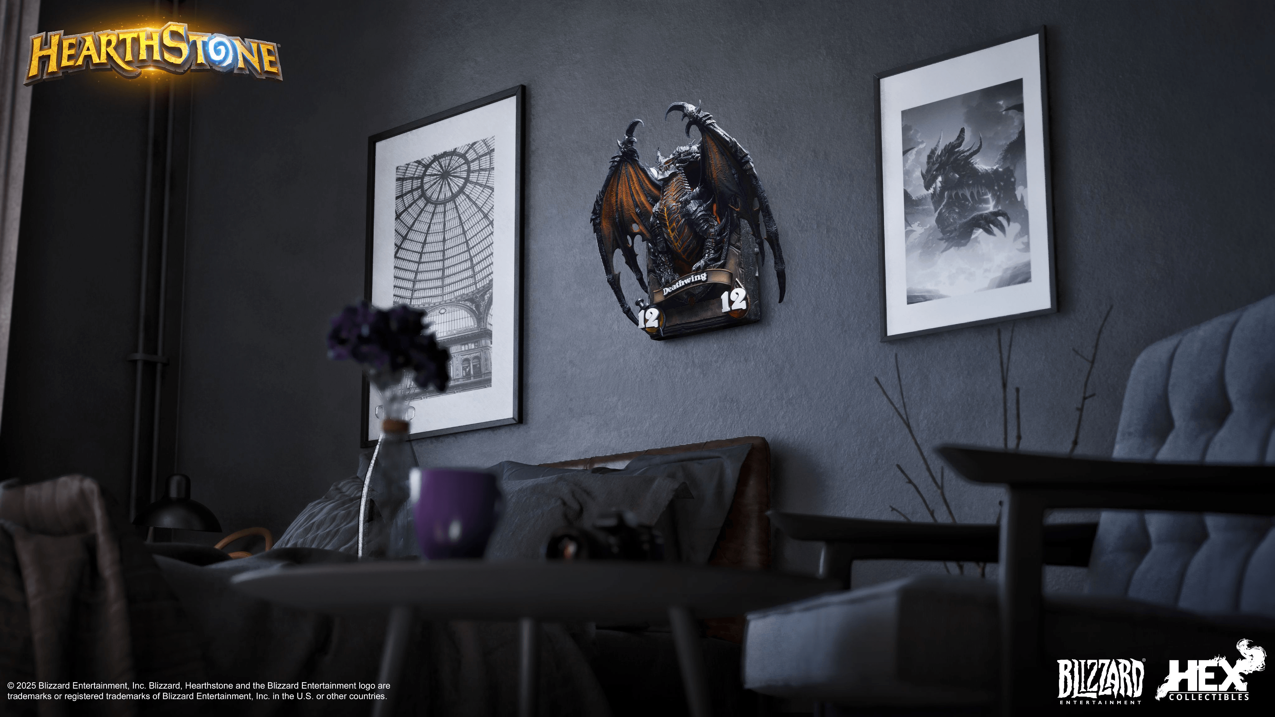 Blizzard Hearthstone® Deathwing Art Statue