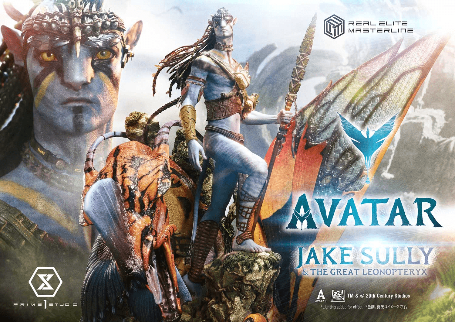 Real Elite Masterline Avatar (Film) Jake Sully &amp; The Great Leonopteryx Avatar Legacy Collection   | 4582647122957