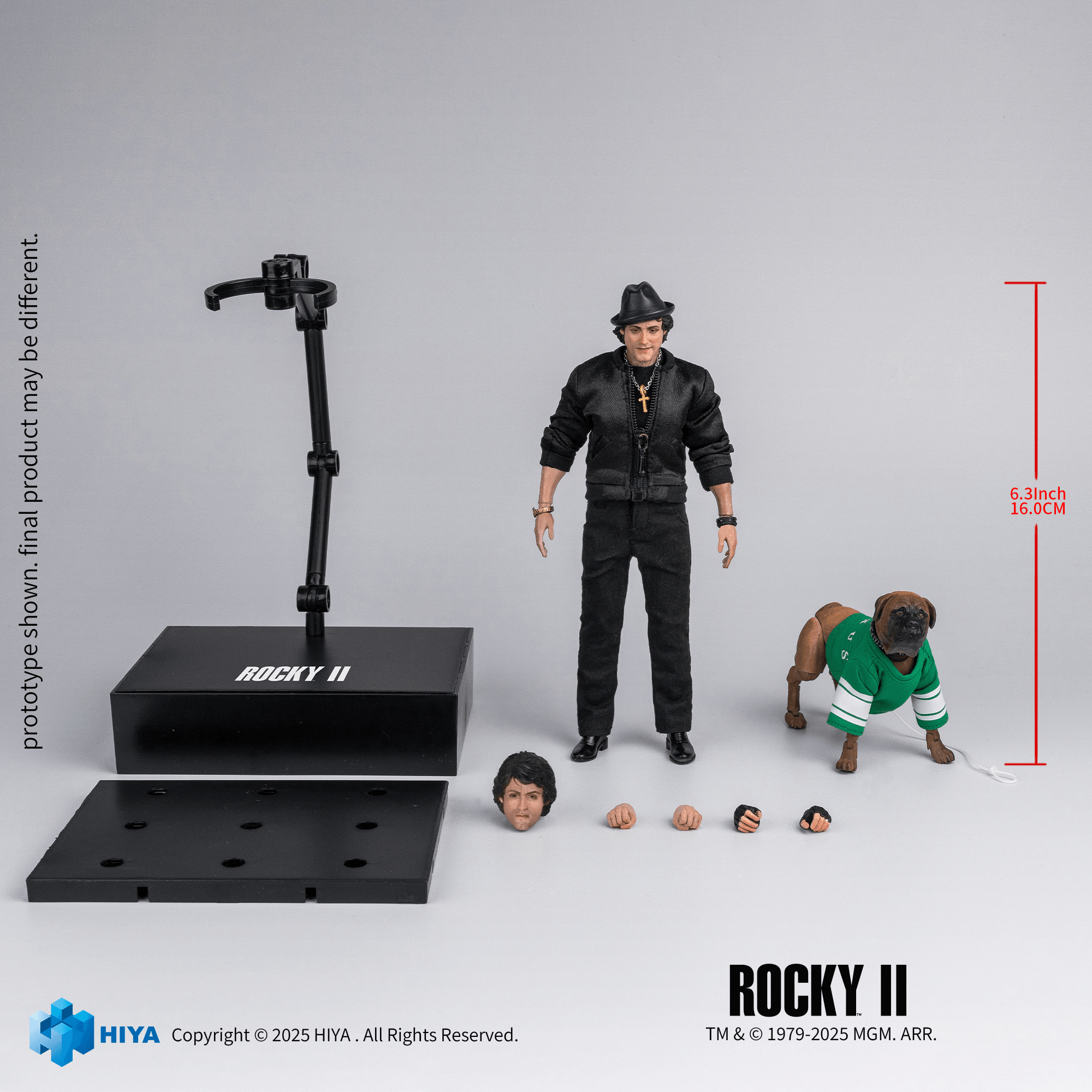 1/12 Scale 6 Inch Rocky II Rocky Action Figure | 6957534204616
