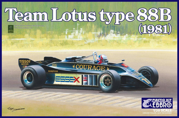 Ebbro 1/20 Team Lotus 88B 1981 | 4526175200107