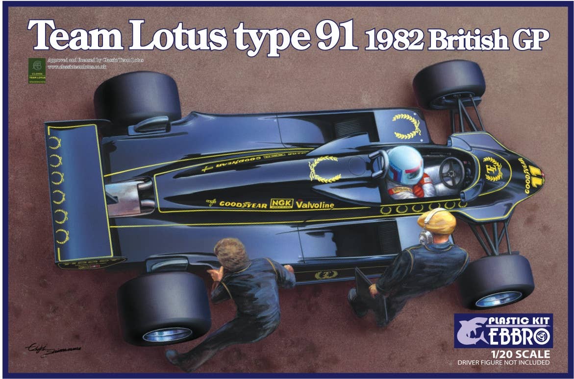 Ebbro 1/20 Team Lotus Type 91 1982 | 4526175200121