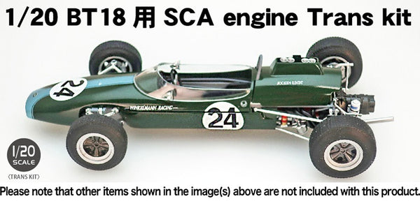 Ebbro 1/20 Exclusively for BT18 SCA Engine Trans Kit