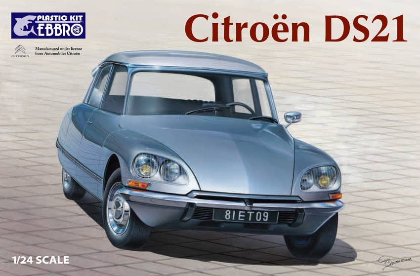 Ebbro 1/24 Citroen DS21 | 4526175250096