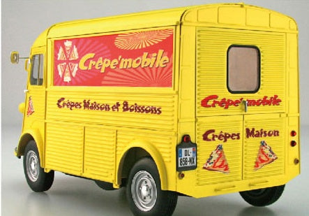 CITROËN TYPE H Crepe Mobile 1/24 1/24 Scale Model Kit - CITROEN TYPE H CREPE MOBILE With