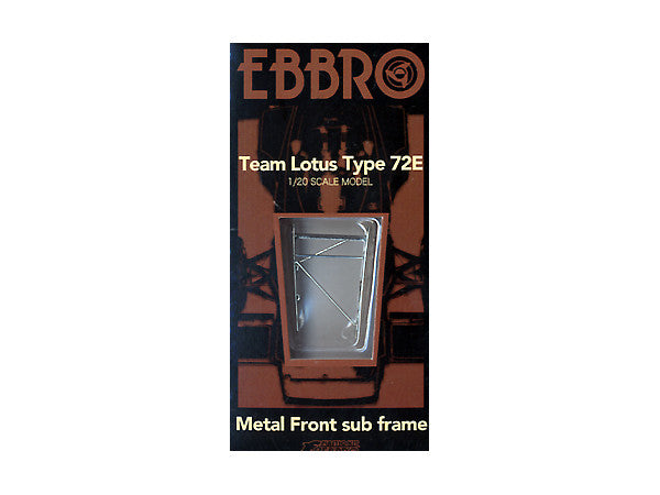 Ebrro 1/20 Team Lotus Type 72E 1973 Front Metal Sub Frame Kit