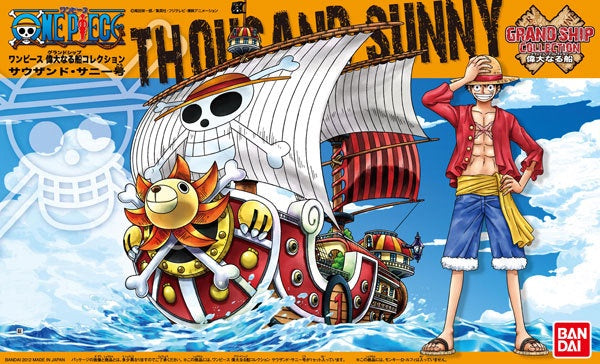 Bandai One Piece Grand Ship Collection 01 Thousand Sunny Model Ship 'One Piece'