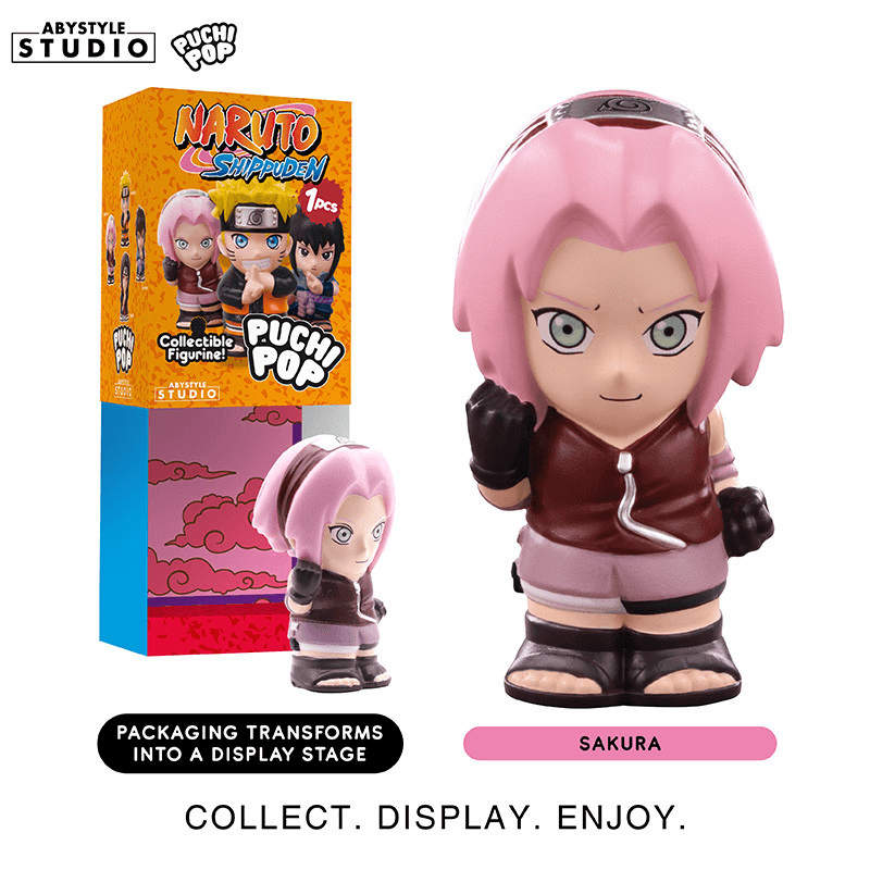 NARUTO SHIPPUDEN - Figure Puchipop Wave 1 x8 (Box of 8)